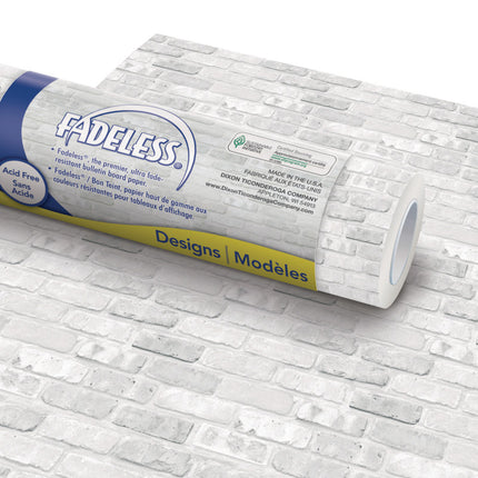 Fadeless, White Brick