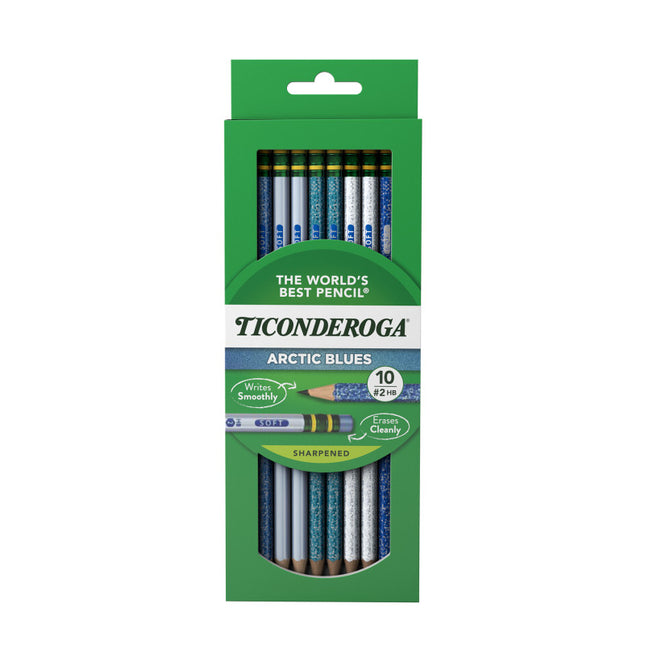 Ticonderoga, Arctic Blue Pencils 10ct