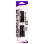Pocket Brush Refills Black 6/pk
