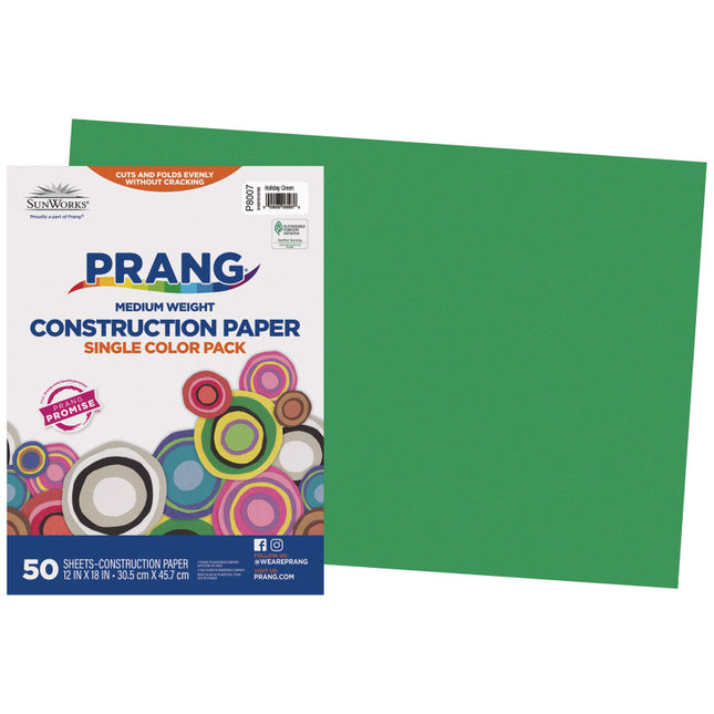 Prang, Holiday Green, 12x18