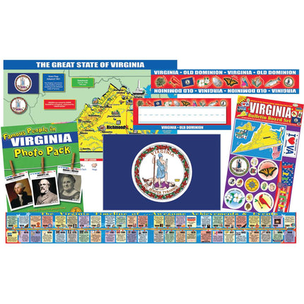 State Decorative Set, Virgina