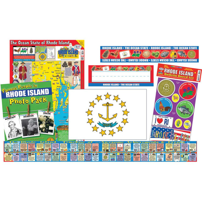 State Decorative Set, Rhode Island