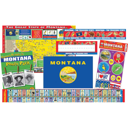 State Decorative Set, Montana