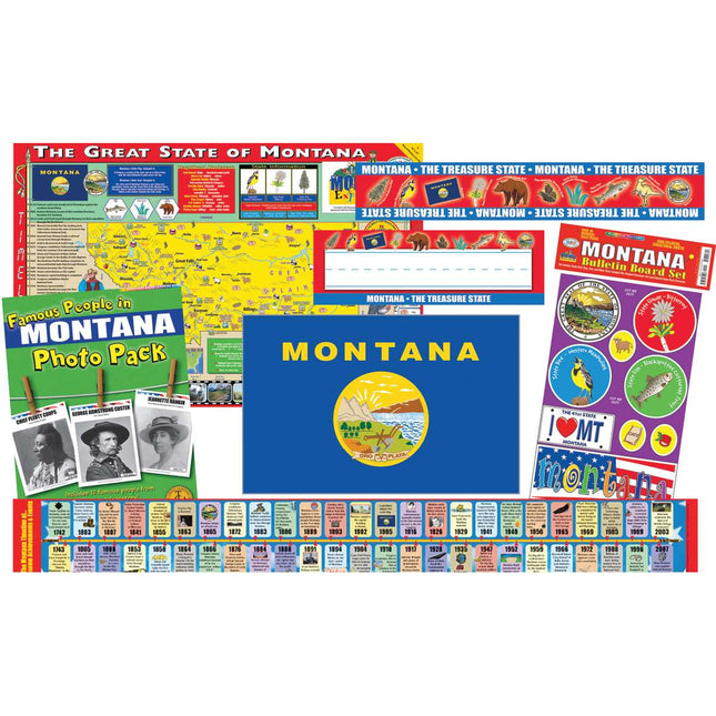 State Decorative Set, Montana