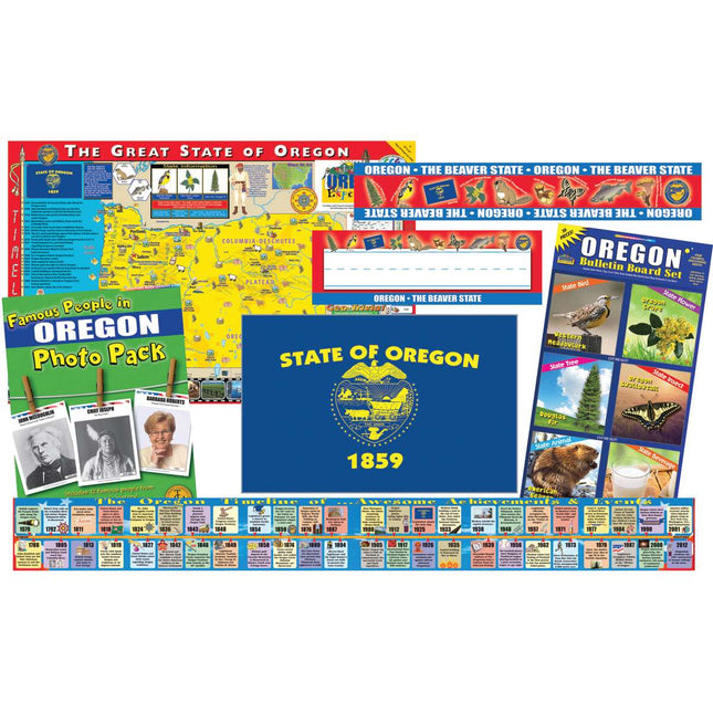 State Decorative Set, Oregon