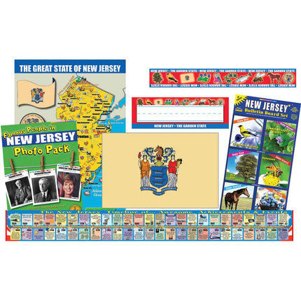 State Decorative Set, New Jersey