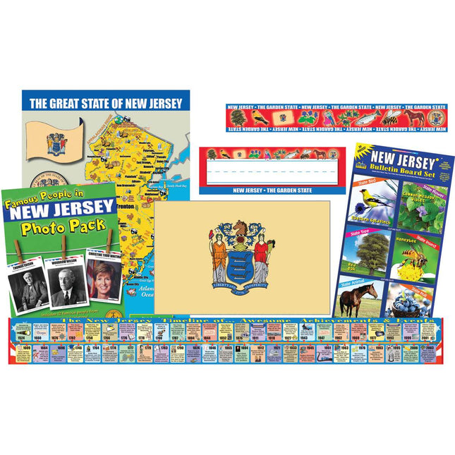 State Decorative Set, New Jersey