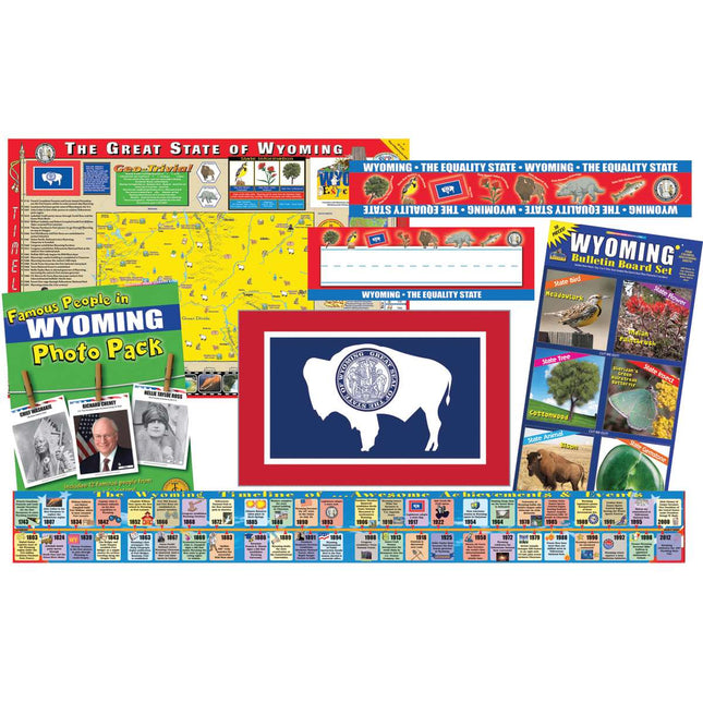 State Decorative Set, Wyoming