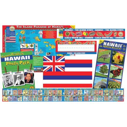 State Decorative Set, Hawaii