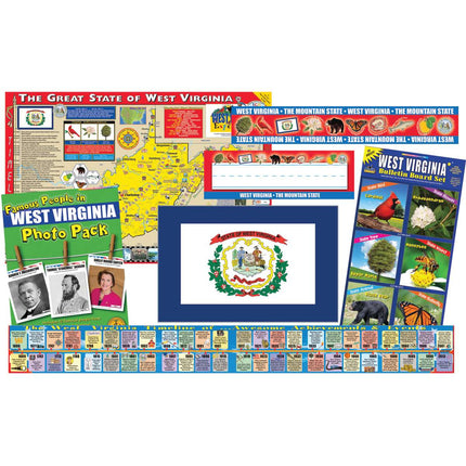 State Decorative Set, West Virginia