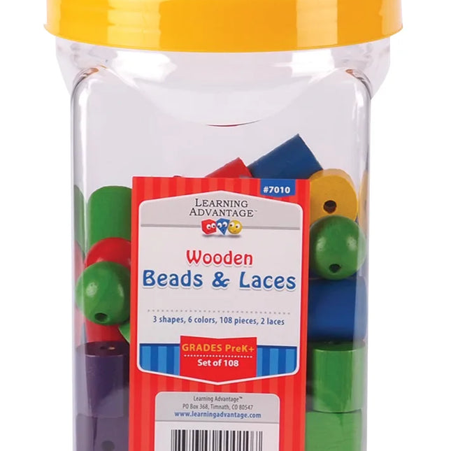 Wooden Beads and Laces