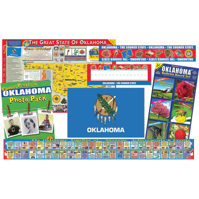 State Decorative Set, Oklahoma