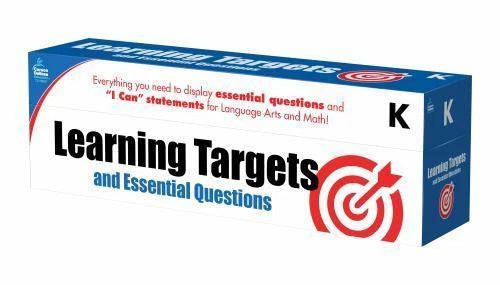 Learning Targets and Essential Questions, Grade K