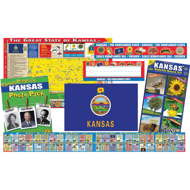 State Decorative Set, Kansas