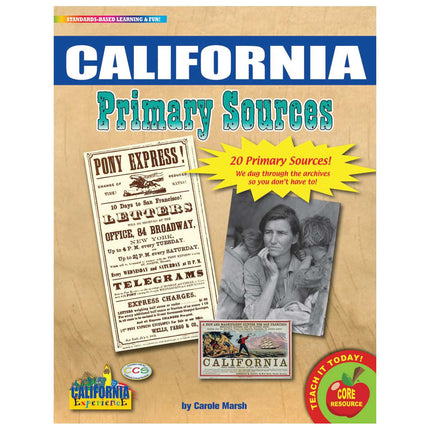 Primary Sources, California