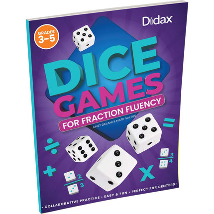 Fraction Games & Activities with Dice Resource Book