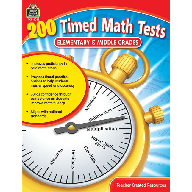 200 Timed Math Test